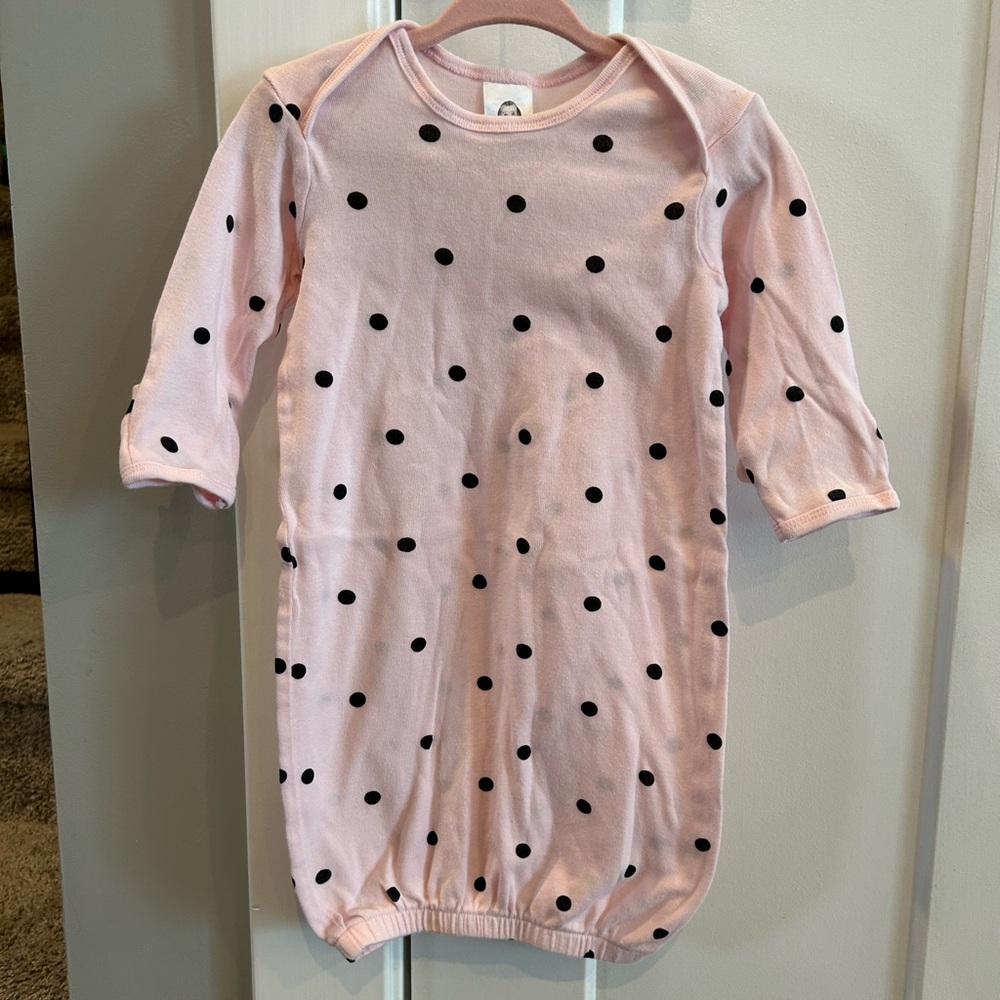 Gerber Pink and Black Polka Dot Sleep Sack